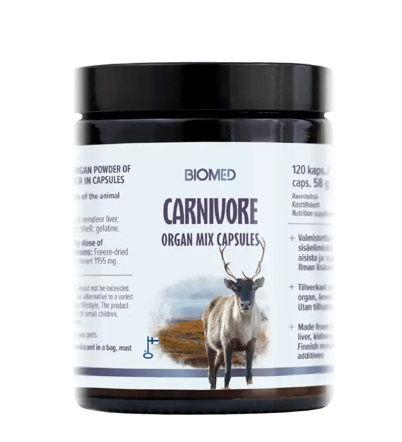 Biomed Carnivore Organ Mix Capsules bei LiveHelfi kaufen