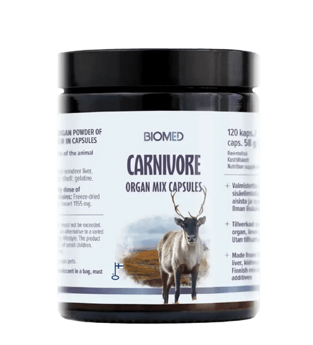 Biomed Carnivore Organ Mix Capsules bei LiveHelfi kaufen