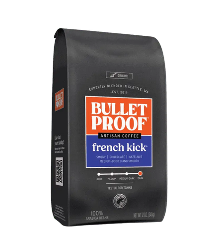 French Kick Dark Roast gemahlener Kaffee 340 Gramm