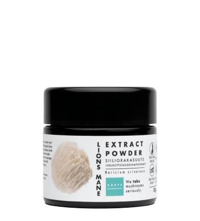 KÄÄPÄ Mushrooms Organic Lion's Mane Extract Powder bei LiveHelfi kaufen