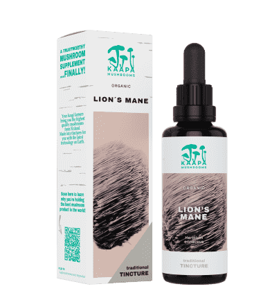 KÄÄPÄ Mushrooms Lion's Mane Organic Tincture 50ml bei LiveHelfi kaufen