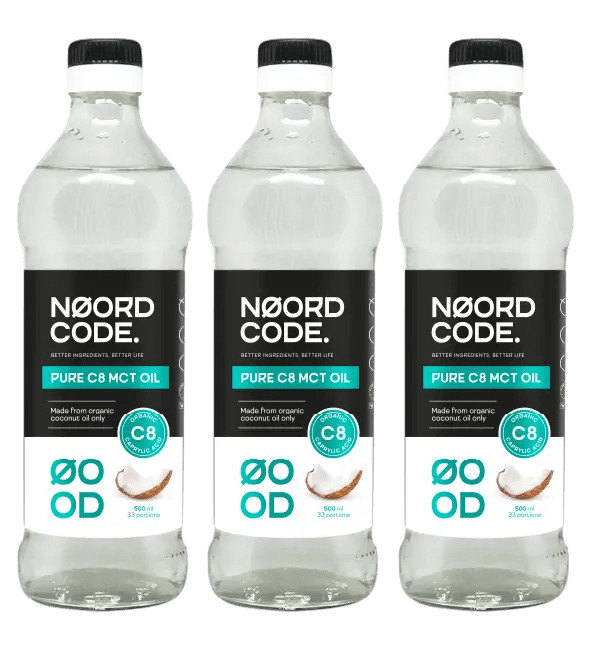 NoordCode Organic Pure C8 MCT Oil 3-pack bei LiveHelfi kaufen
