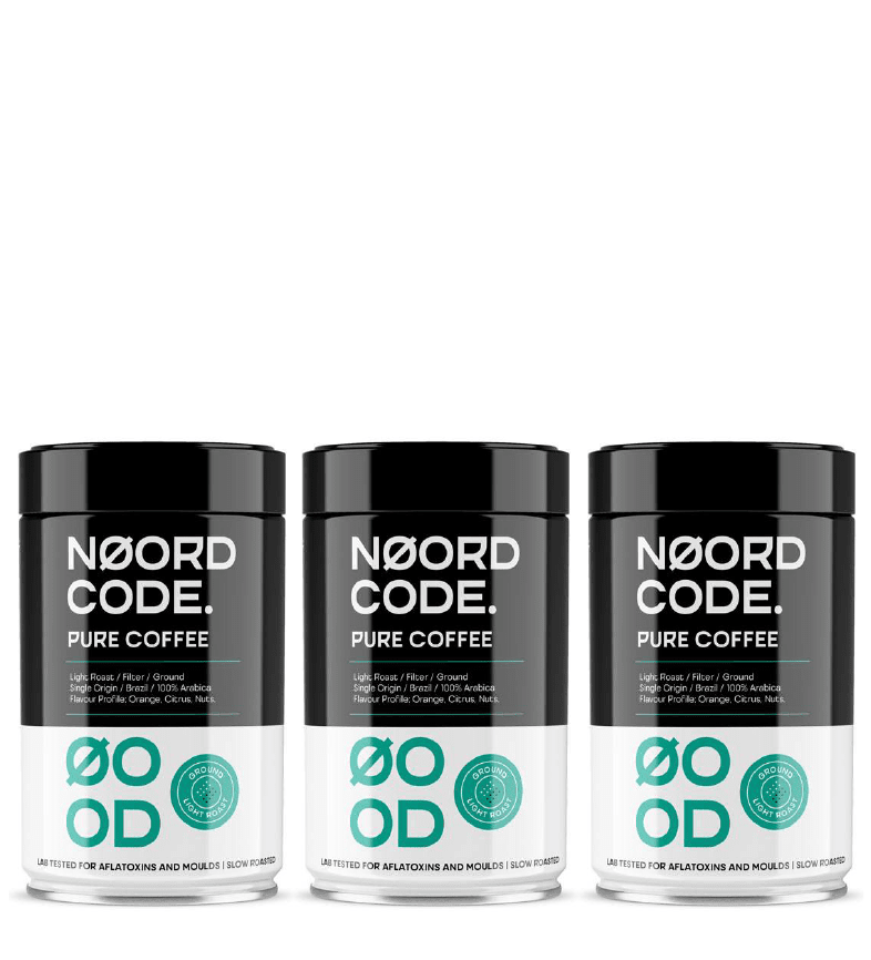 NoordCode Pure Coffee 3-pack (3 x 250 grams) Light Roast Ground bei LiveHelfi kaufen