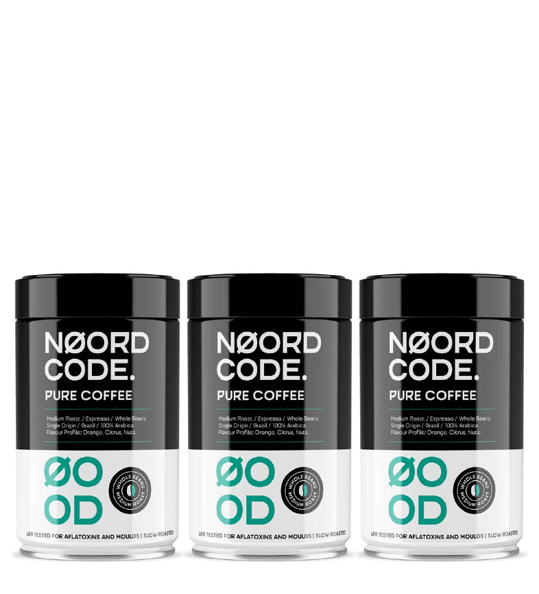 NoordCode Pure Coffee 3-pack (3 x 250 grams) Medium Roast Beans bei LiveHelfi kaufen