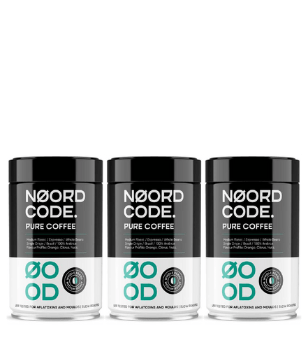 NoordCode Pure Coffee 3-pack (3 x 250 grams) Medium Roast Beans bei LiveHelfi kaufen
