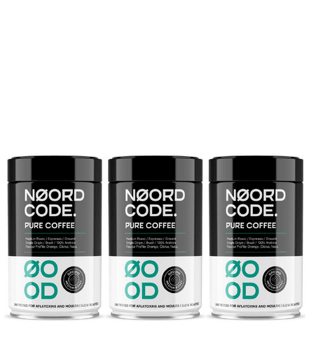 NoordCode Pure Coffee 3-pack (3 x 250 grams) Medium Roast Ground bei LiveHelfi kaufen