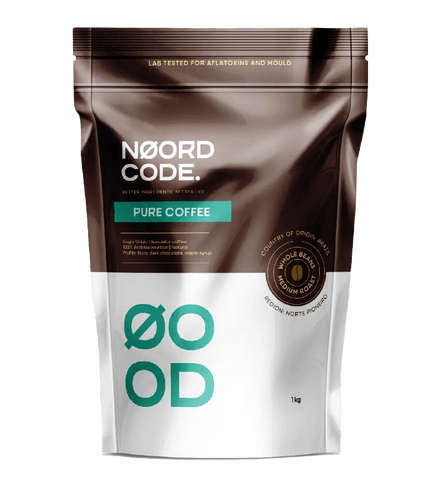 NoordCode Pure Coffee Medium Roast Whole Beans 1kg bei LiveHelfi kaufen