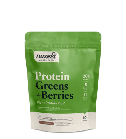 Nuzest Plant Protein Greens + Berries Cocoa Flavour bei LiveHelfi kaufen