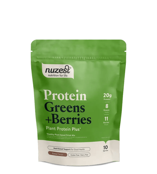 Plant Protein Greens + Berries Cocoa Flavour (MHB 19.2.2026)