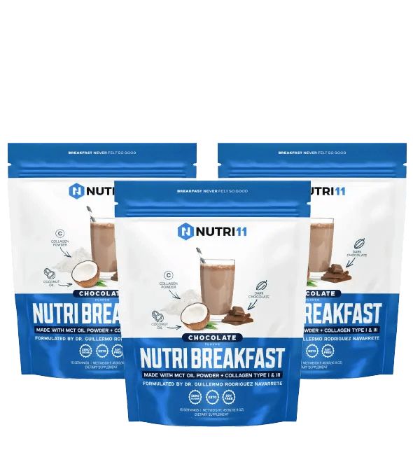 Nutri11 NutriBreakfast Chocolate 3-Pack bei LiveHelfi kaufen