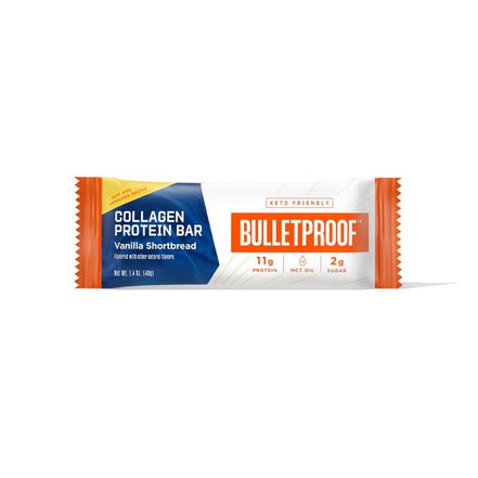 Bulletproof Vanilla Shortbread Collagen Protein Bars bei LiveHelfi kaufen