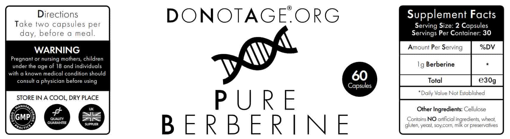 Do Not Age Pure Berberine bei LiveHelfi kaufen