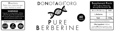 Do Not Age Pure Berberine bei LiveHelfi kaufen