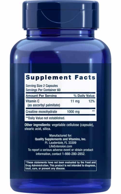 Life Extension Creatine Capsules bei LiveHelfi kaufen