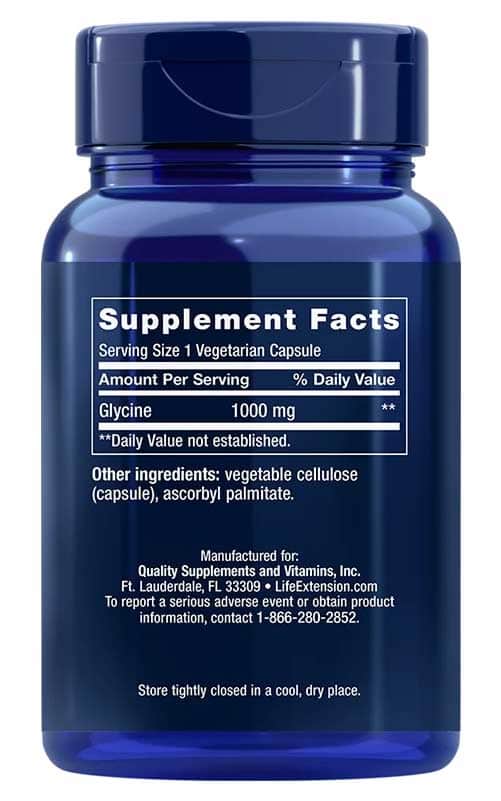 Life Extension Glycine bei LiveHelfi kaufen