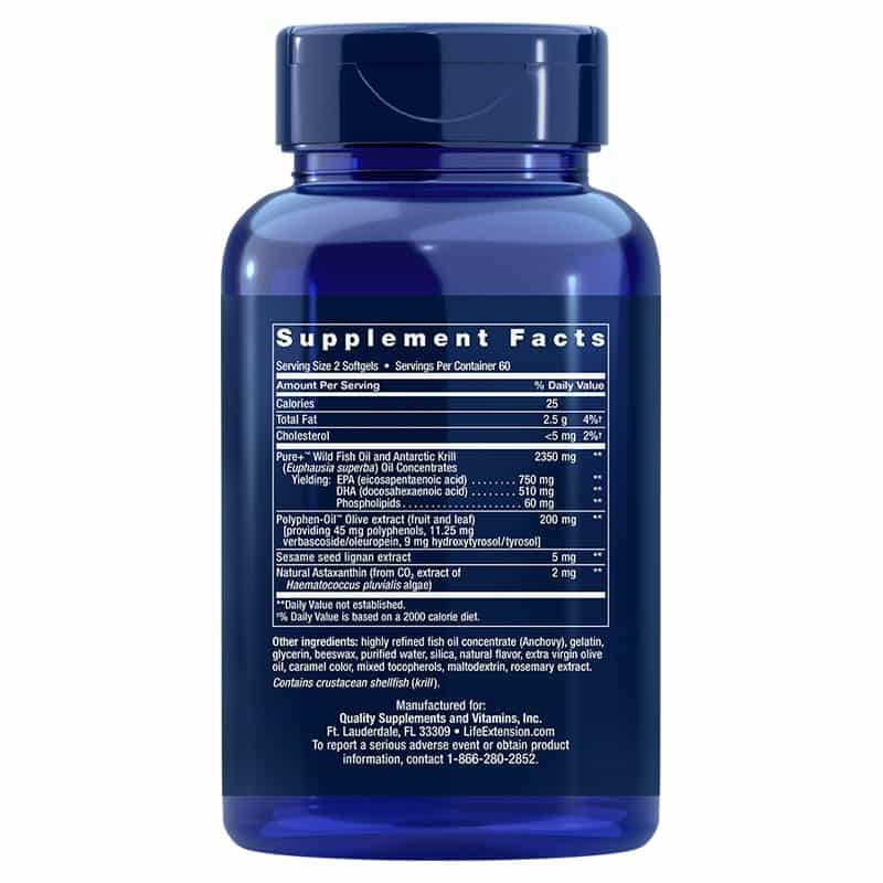 Life Extension Super Omega-3 Plus EPA/DHA Fish Oil bei LiveHelfi kaufen