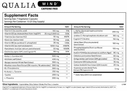 Neurohacker Collective Qualia Mind Caffeine Free EU bei LiveHelfi kaufen