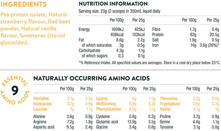 Nuzest Clean Lean Protein Wild Strawberry bei LiveHelfi kaufen