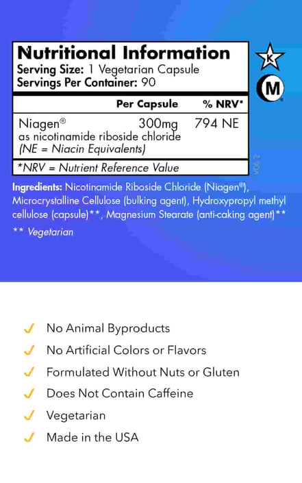 ChromaDex Tru Niagen 300 mg bei LiveHelfi kaufen