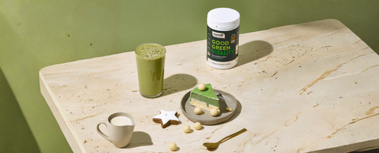 Rezept für Vegan Good Green Vitality Swirl Cheesecake