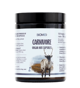 Biomed Carnivore Organ Mix Capsules bei LiveHelfi kaufen