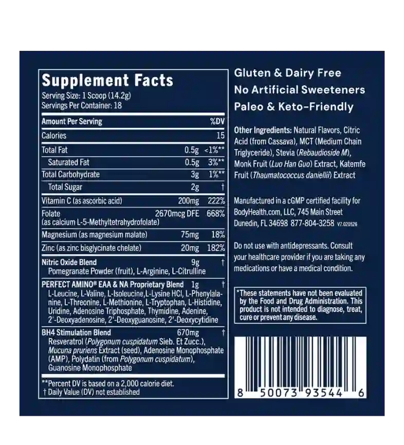 Perfect Amino Pre-workout