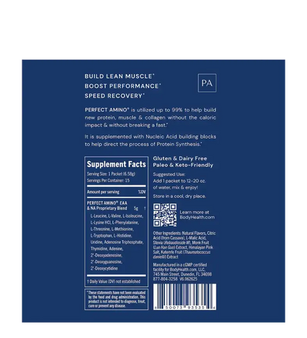 Perfect Amino Travel Packets - Mixed Berry