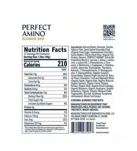 Perfect Amino Bar Blondie