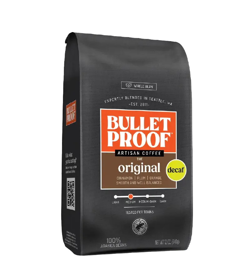 Originale Kaffeebohnen entkoffeiniert 340 Gramm