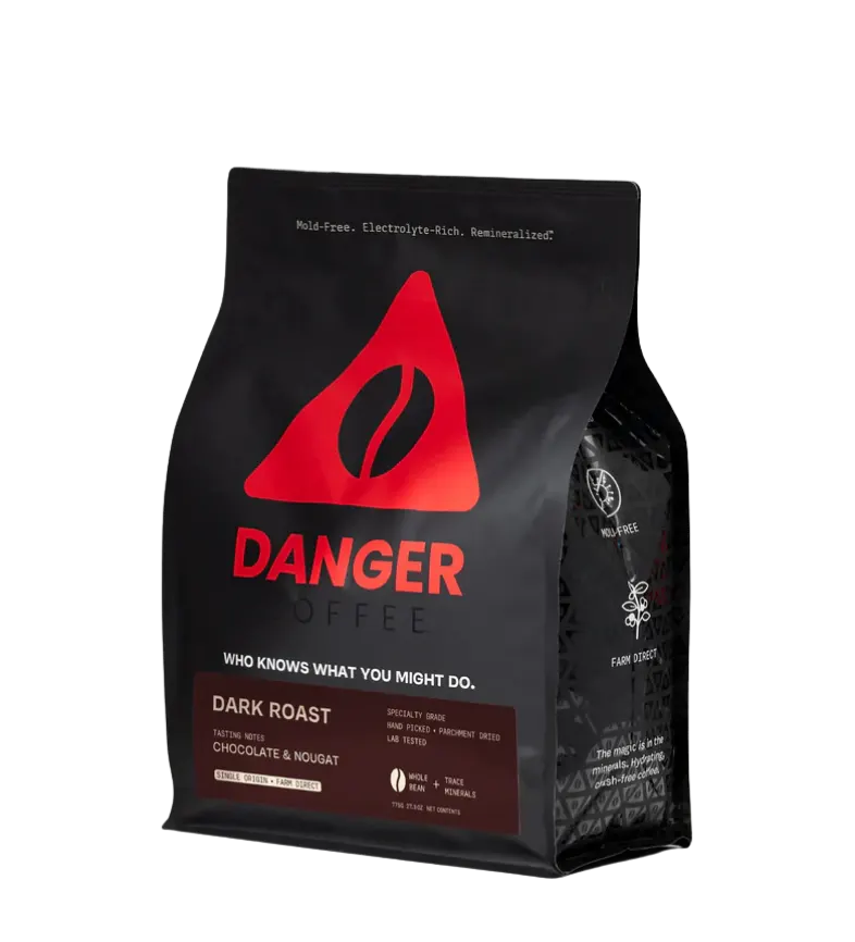 Dark Roast Whole Bean Mineralized Coffee