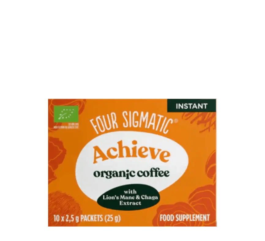 Four Sigmatic Achieve Mushroom Coffee Mix Lion's Mane Chaga (Organic) bei LiveHelfi kaufen