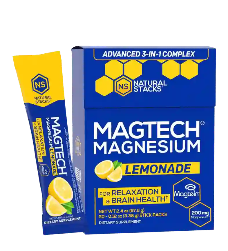 MagTech Magnesium Lemonade Stick Packs