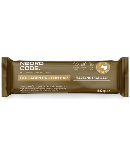 Organic Collagen Protein Bar - Hazelnut Cacao