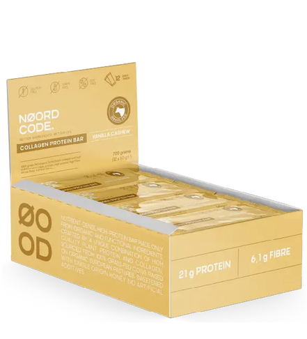 Organic Collagen Protein Bar - Vanilla Cashew