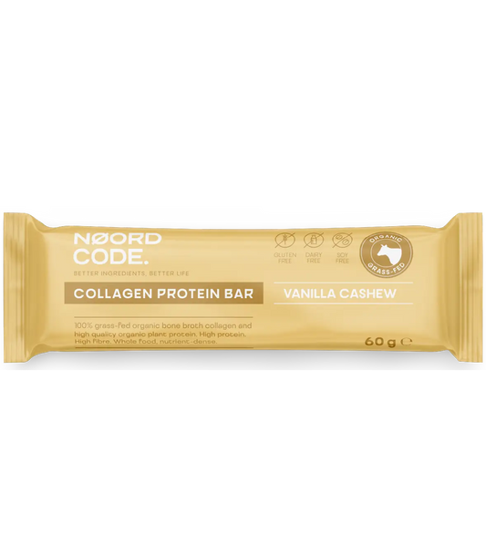 Organic Collagen Protein Bar - Vanilla Cashew