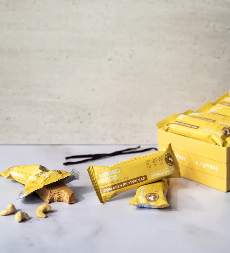 Organic Collagen Protein Bar - Vanilla Cashew