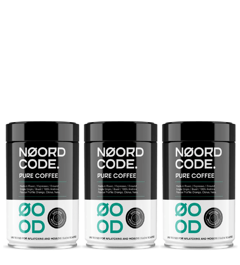 NoordCode Pure Coffee 3-pack (3 x 250 grams) Medium Roast Ground bei LiveHelfi kaufen