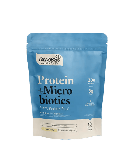 Nuzest Plant Protein + Microbiotics French Vanilla bei LiveHelfi kaufen