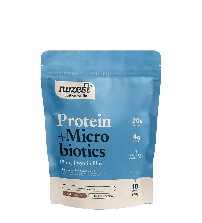 Nuzest Plant Protein + Microbiotics Rich Chocolate bei LiveHelfi kaufen