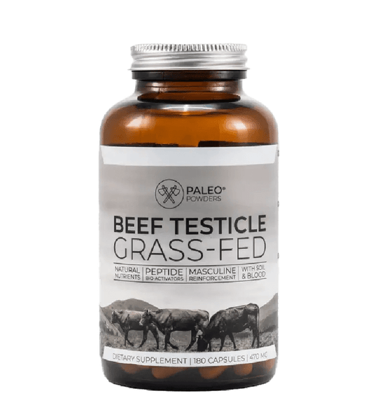 Grass-Fed Beef Testicles Capsules