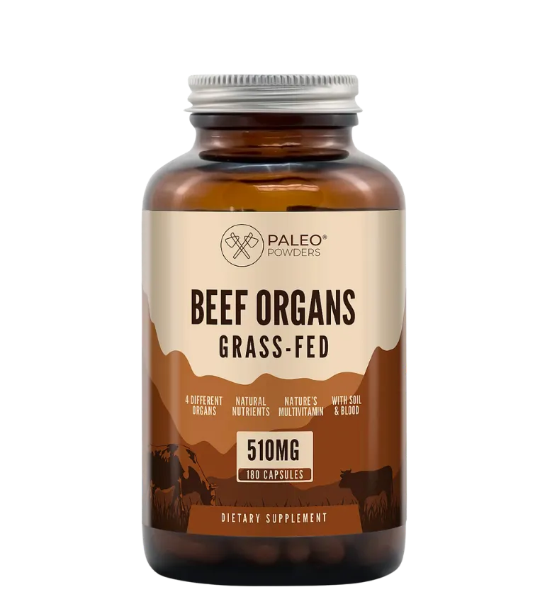 Grass-Fed Beef Organ Capsules