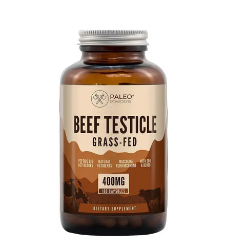 Grass-Fed Beef Testicles Capsules