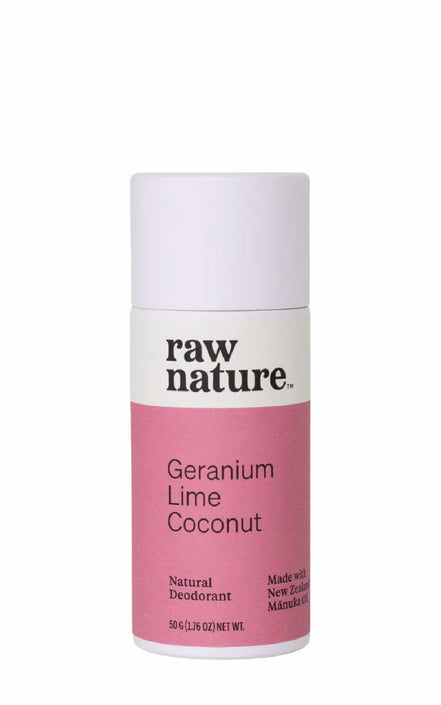 Raw Nature Natural Deodorant Geranium + Lime bei LiveHelfi kaufen
