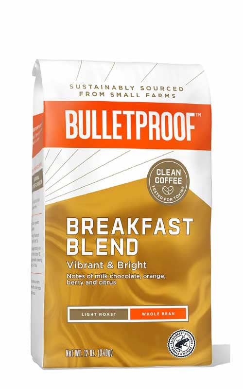 Bulletproof Breakfast Blend Light Roast Whole Bean bei LiveHelfi kaufen
