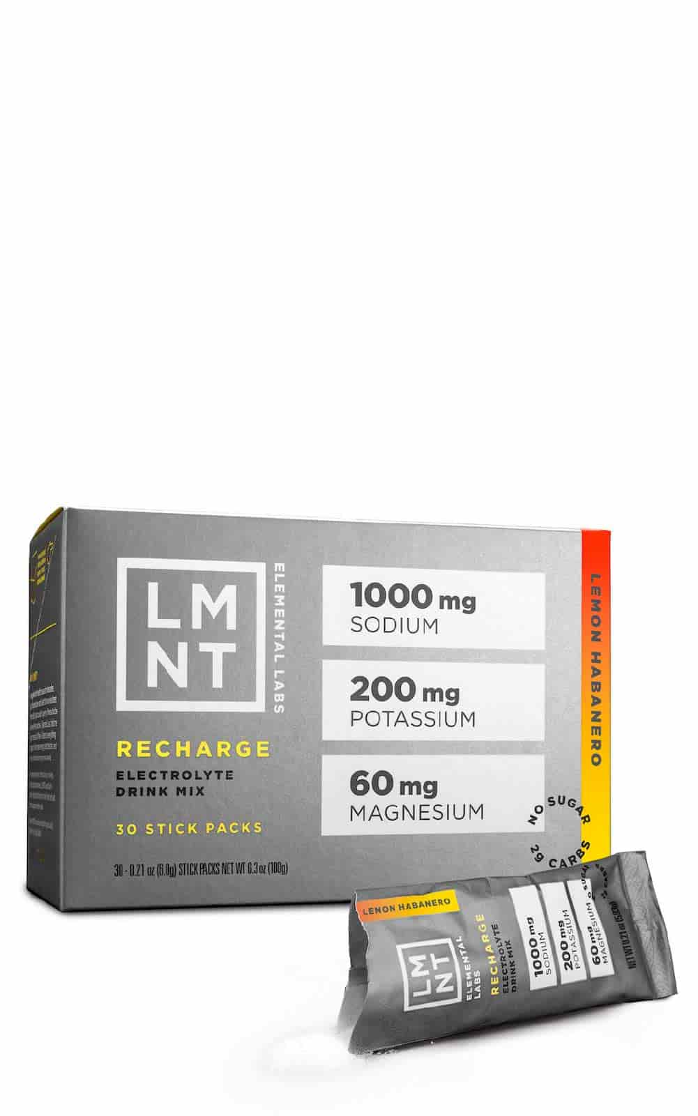 LMNT Recharge Electrolyte Drink Mix Lemon Habanero bei LiveHelfi kaufen