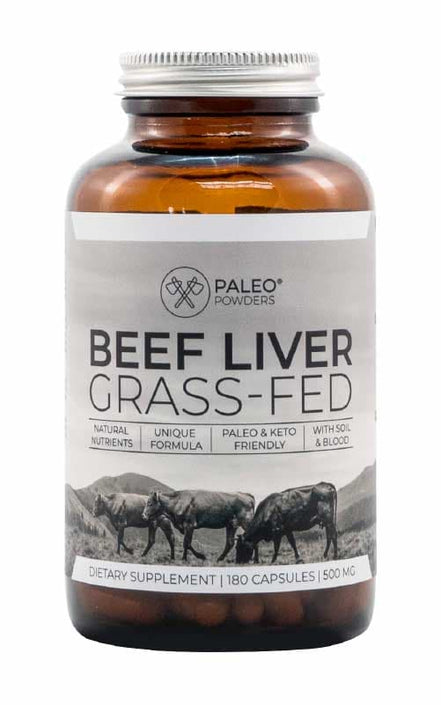 Paleo Powders Grass-Fed Beef Liver Capsules bei LiveHelfi kaufen
