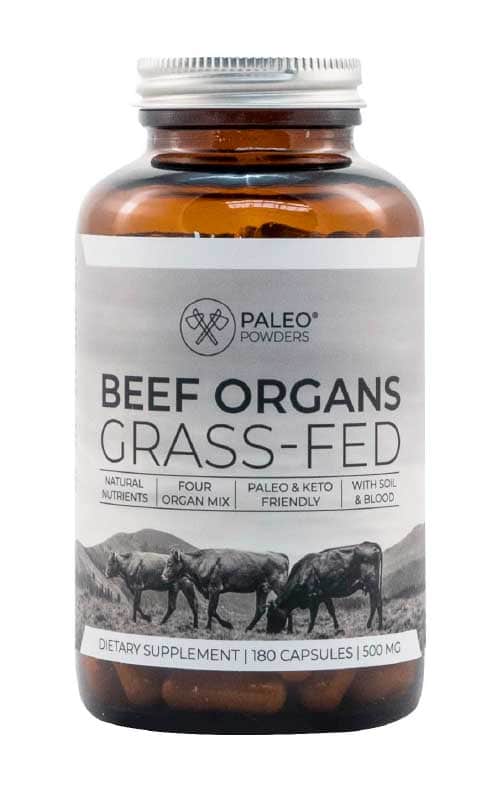 Paleo Powders Grass-Fed Beef Organ Capsules bei LiveHelfi kaufen